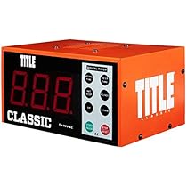 格闘技タイマー Amazon | TITLE クラシック ジムタイマー インターバル ラウンド